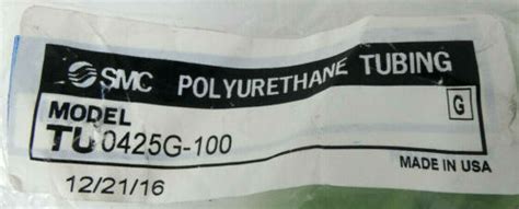 Smc Tu G Polyurethan Schlauch Polyurethane Tubing Gr N