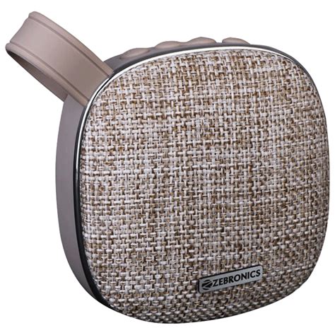 Buy ZEBRONICS ZEB-PASSION 3W Portable Bluetooth Speaker (Call Function ...