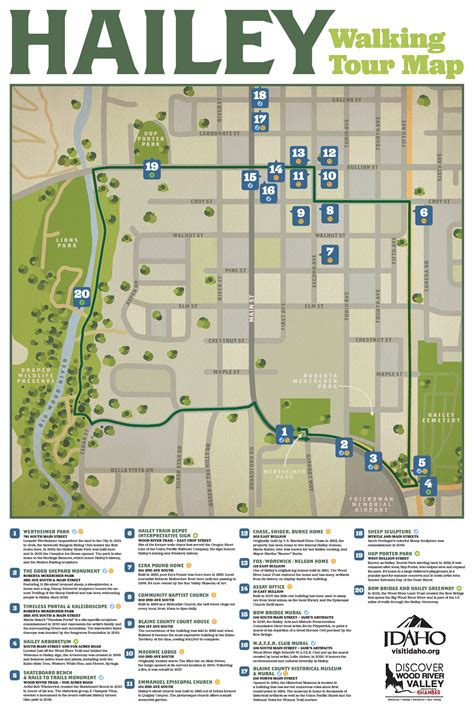 Wood River Valley Maps Discover Wood River Valley Hailey Chamber