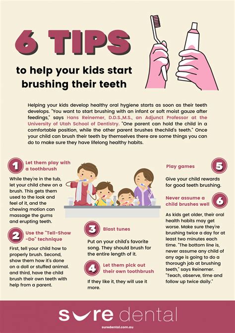 Tips For Tooth Brushing Sure Dental