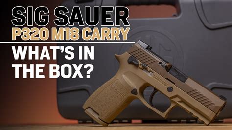 Unboxing Sig Sauer P320 M18 YouTube