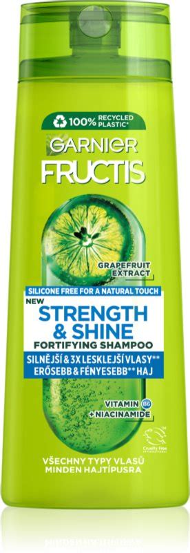 Garnier Fructis Strength And Shine Shampoo For Hair Strengthening And Shine Uk