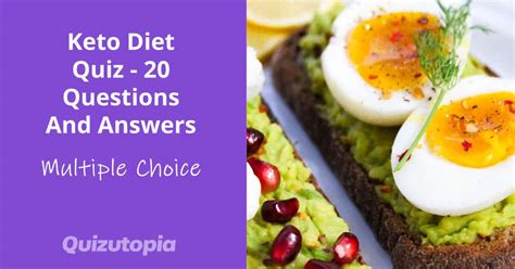 Keto Diet Quiz 20 Questions And Answers