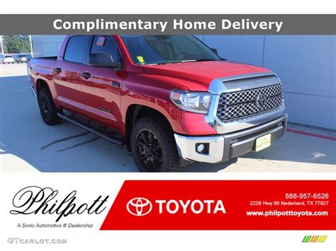 2021 Barcelona Red Metallic Toyota Tundra Sr5 Crewmax 140402307 Photo