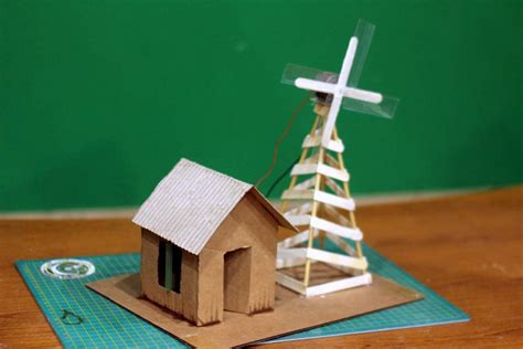 Buy Online Hand Made A Wind Turbine Kit School Science Project Kit