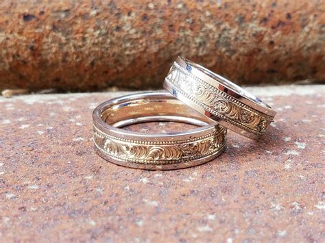 Men S Western Wedding Bands With A Timeless Look Cowboy Specialist