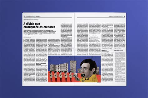 Editorial Le Monde Diplomatique Brasil On Behance