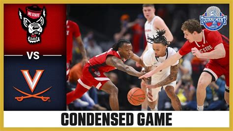 NC State Vs Virginia Condensed Game 2024 ACC Mens Basketball