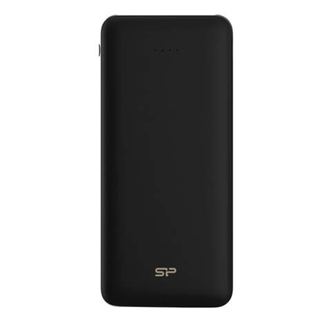 Silicon Power Power Bank C200 20000mah 2x Usb Output Black