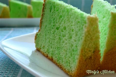 Minty S Kitchen Pandan Chiffon Cake