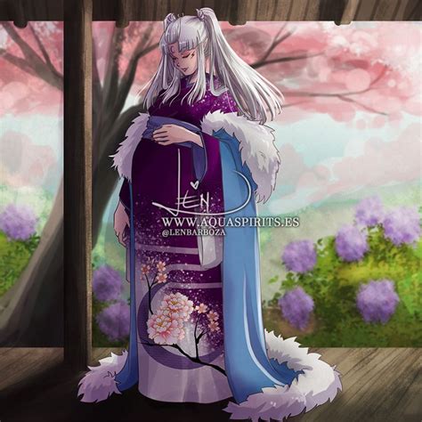 Inukimi pregnant by LenBarboza on DeviantArt | Inuyasha, Inuyasha fan art, Inuyasha funny