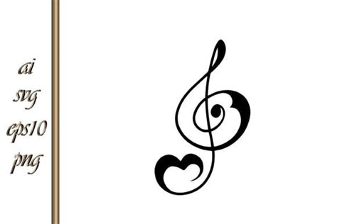 Treble Clef with Note Music Doodle Graphic by IrynaShancheva · Creative ...