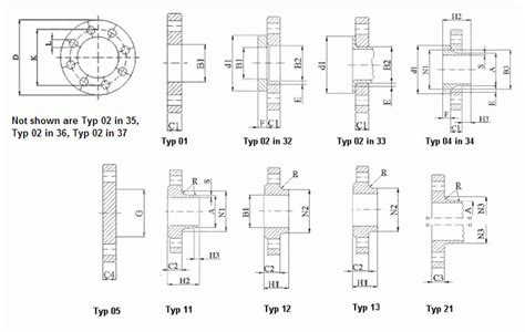 En 1092 2 Flange Bs En 1092 2 En 1092 2 Pn16 Flange Dimensions