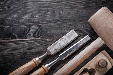 Set of carpenter tools — Stock Photo © mihalec #92641846