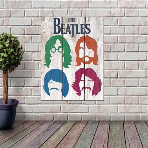 Jual Poster Band The Beatles Poster Musik Hiasan Dinding 001