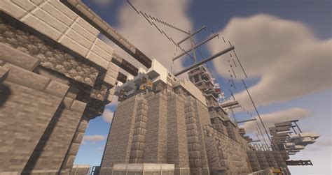 Fictional Super Dreadnought Movecraft Compatible Minecraft Map