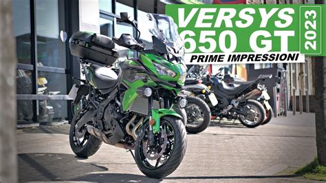 Nuova Kawasaki Versys Gt Prova Su Strada Va Meglio Della