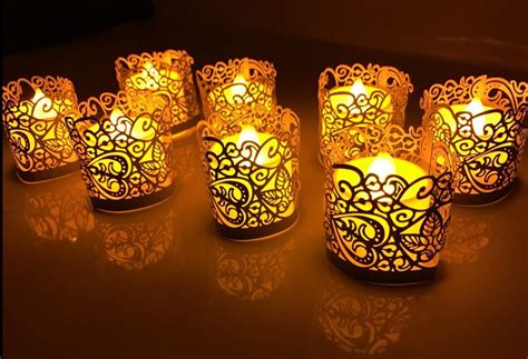 Laser Cut Candle Holders Simple But Yet Magnificent Light Source