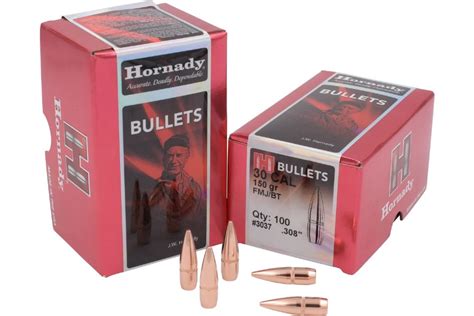 Caliber Gr Fmj Bt Hornady Bx Reloadingeverything