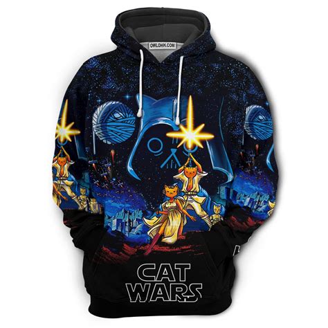 Star Wars Cat Owl Ohh Hawaiian Shirt Hoodie T Shirt Sweater