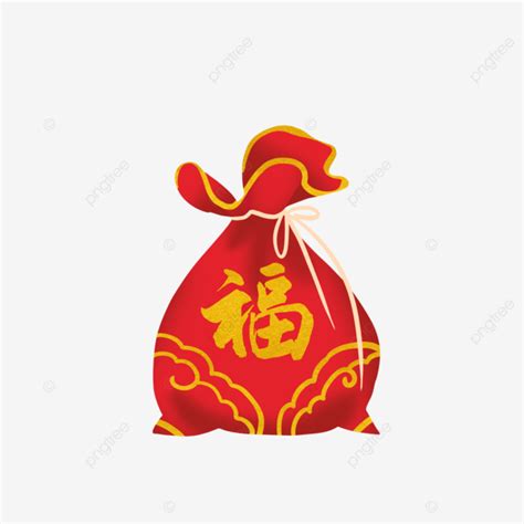 New Year Lucky Bag Money Bag Year Of The Tiger New Year Chinese New