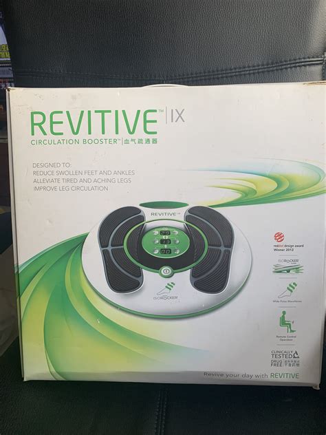 revitive ix circulation booster health nutrition massage devices