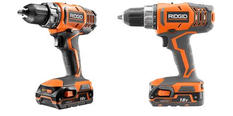 This Ridgid 18V Cordless Drill/Driver Kit comes with a lifetime parts/service/battery warranty ...