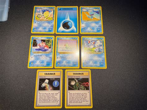 Pokemon Water Neo Blau Destiny Genesis Marill Lot E18 Kaufen Auf Ricardo