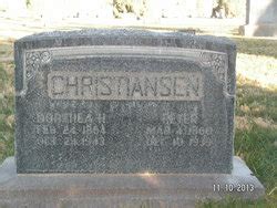 Peter Christiansen 1860 1939 Mémorial Find a Grave