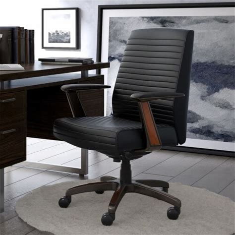 La Z Boy Emerson Executive Office Chair Black Ralphs