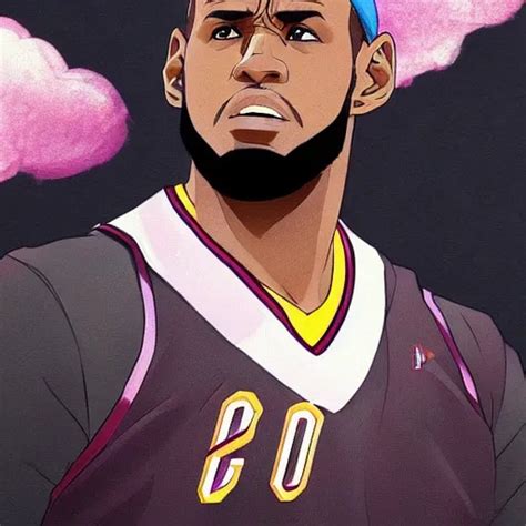 Lebron James As An Anime Protagonist Beautiful Anime Stable Diffusion