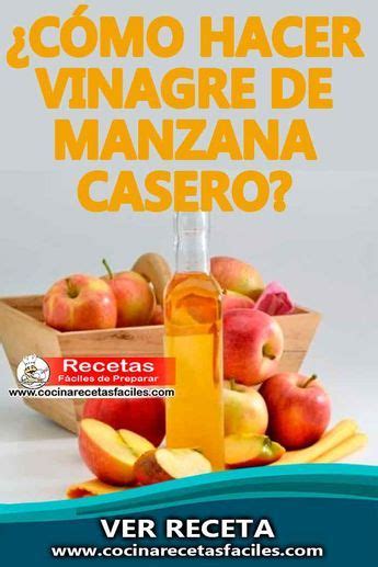 C Mo Hacer Vinagre De Manzana Casero Remedios Caseros Healthy