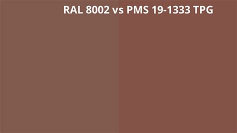 Ral Vs Pms Tpg Ral Colour Chart Uk