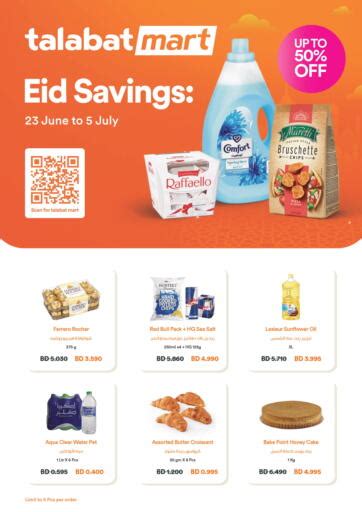 Bahrain Talabat Mart Offers In D4d Online