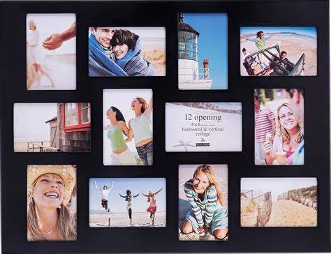 Malden 12opening Collage Frame Displays Twelve 4x6