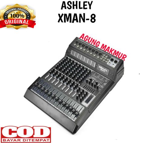 Jual Mixer Ashley Xman Original Terbaru Channel Bluetooth Usb