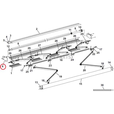 Carefree RV Awning End Plate R001376 | highskyrvparts.com