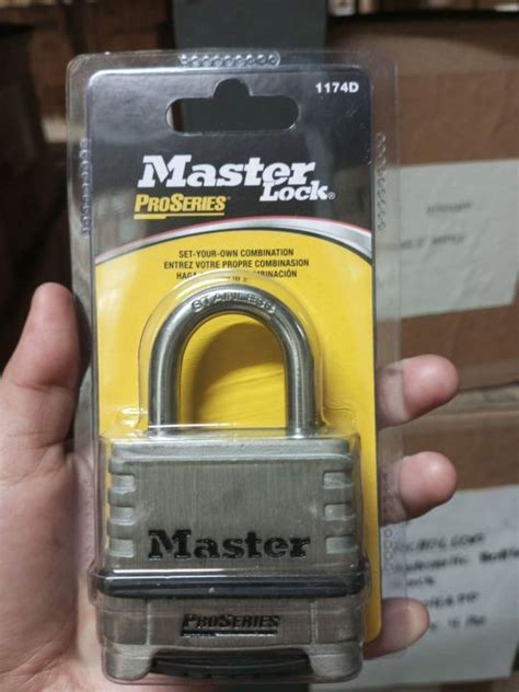 Masterlock Pro Series Resettable Combination Padlock Mm Lazada Ph