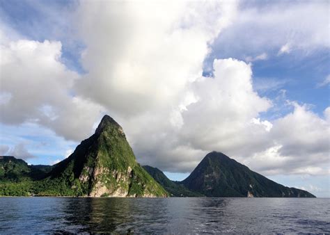 Pitons | Saint Lucia, Caribbean The Pitons are two volcanic … | Flickr