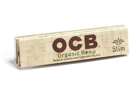 Ocb Slim Tips Organic Hemp Purple Express