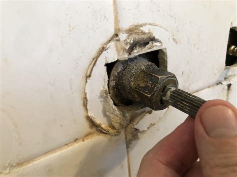 Help I Unscrewed My Shower Diverter Valve And Cant Screw It Back In