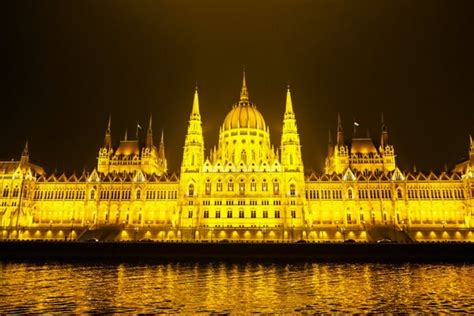 Hungarian Parliament at Night (River Cruise) photo spot