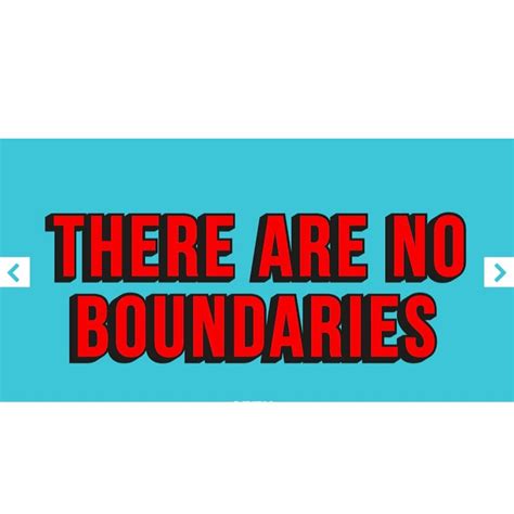 No Boundaries Youtube