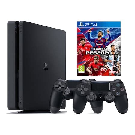 Sony Playstation 4 Slim 500 GB Oyun Konsolu 2 Kol Pes 2020