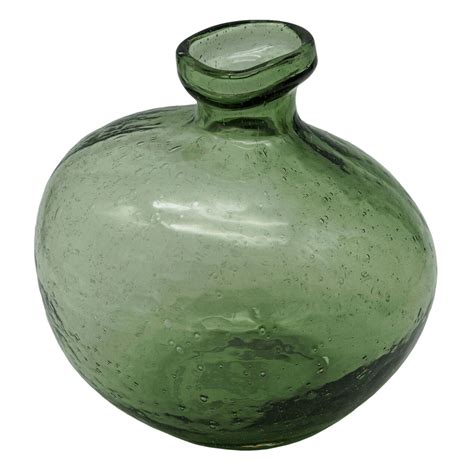 Green Glass Vase 71 At Home