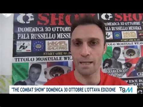 The Combat Show Francesco Saladino Messina Titolo Mondiale Vs Kalvin