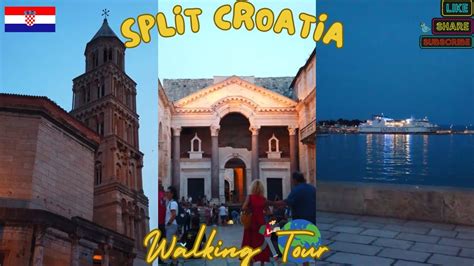 Split Croatia Walking Tour Youtube