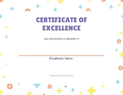 25 Fun And Printable Character Trait Award Certificates Classful