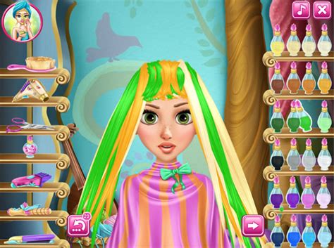 Play Rapunzel Real Haircuts Free Online Games With