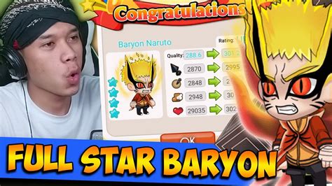 Full Star Baryon Naruto UR Tanpa Ragu Auto Bantai Ninja Hereos New